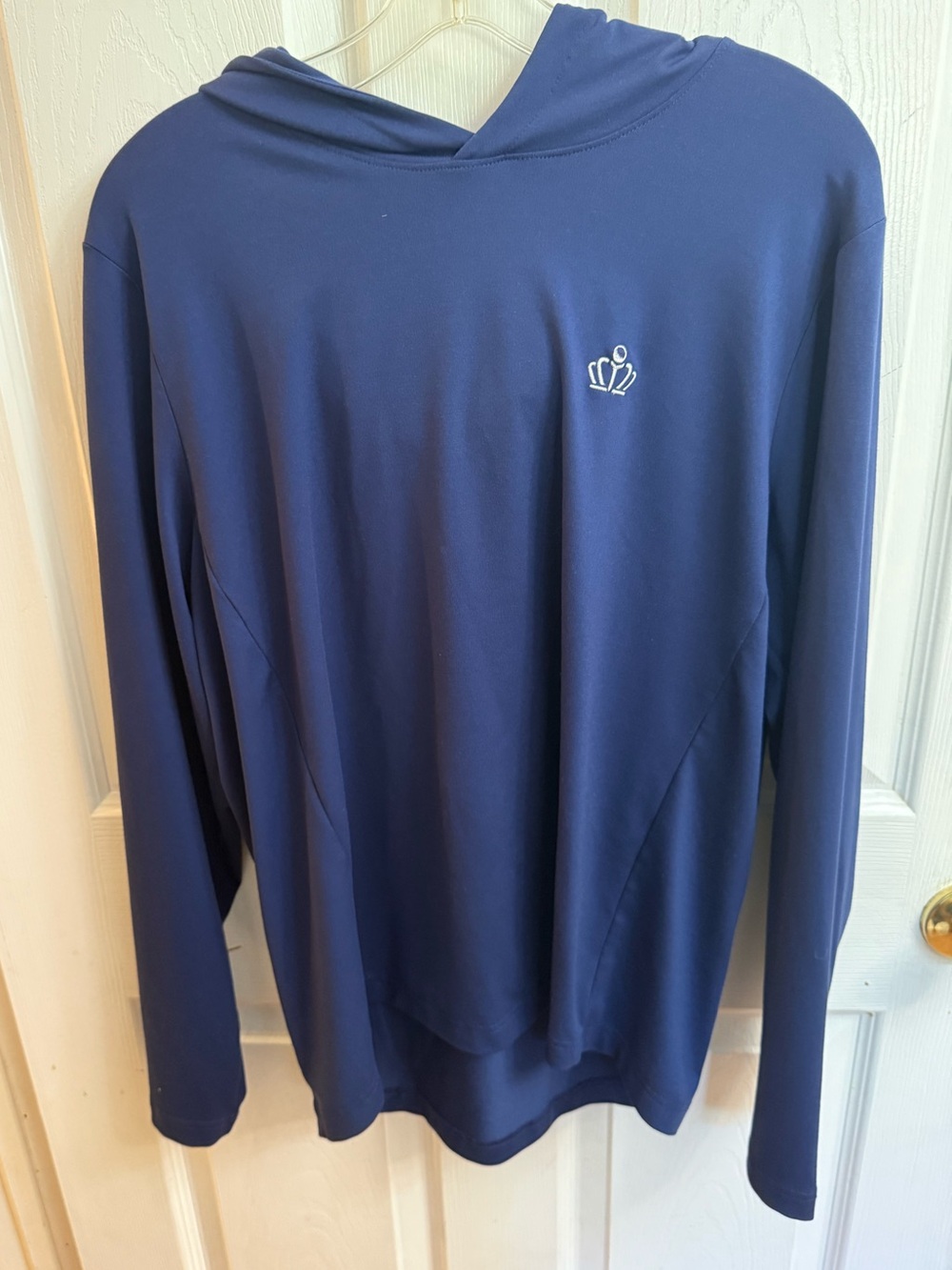 Holderness & Bourne The Jackson Pullover Hoodie in Navy Size Medium